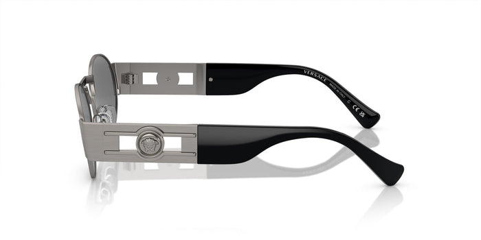Versace VE2264 Matte Gunmetal/Grey Silver Mirror #colour_matte-gunmetal-grey-silver-mirror