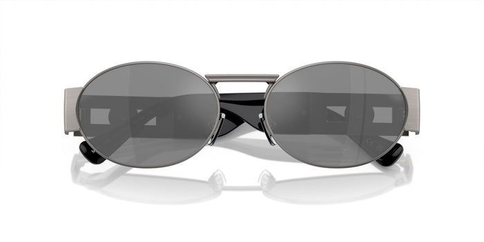 Versace VE2264 Matte Gunmetal/Grey Silver Mirror #colour_matte-gunmetal-grey-silver-mirror