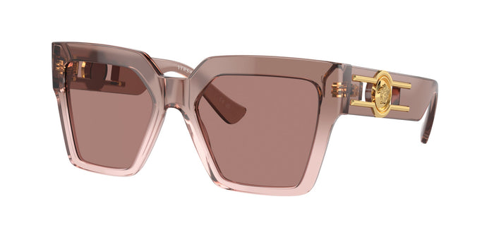 Brown Transparent/Light Brown / 54