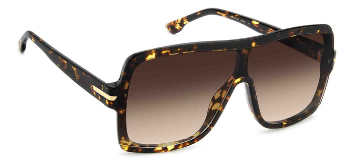 Victoria Beckham VB7003/S #colour_havana-brown-brown-gradient
