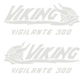 Viking Vigilante 300 Hood Decals