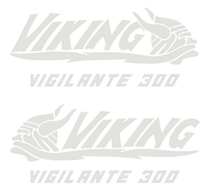 Viking Vigilante 300 Hood Decals