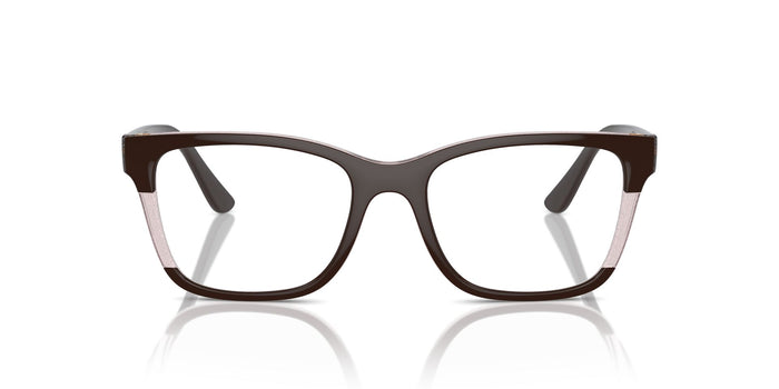 Vogue Eyewear VO5556 Brown-Transparent Rose Glitter #colour_brown-transparent-rose-glitter