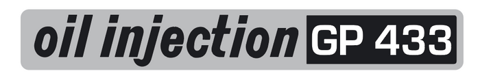 Yamaha 1972 GP433 oil Injection Decal