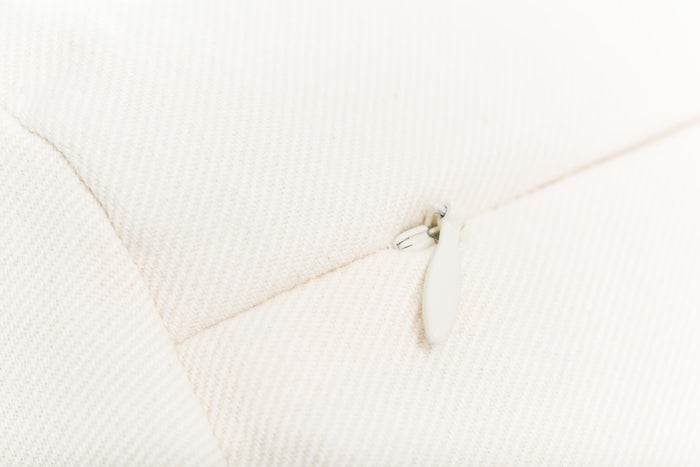 Organic USA cotton twill and Yyz zipper